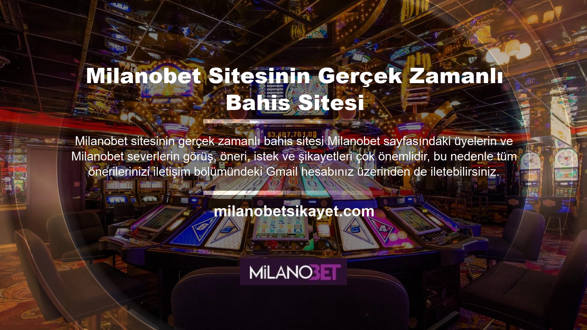 Gerçek zamanlı bahis siteleri ile para kazanmak isteyenlerin ilk tercihlerinden biri olan Milanobet sitesi, geniş oyun yelpazesiyle müşterilerini memnun etmektedir