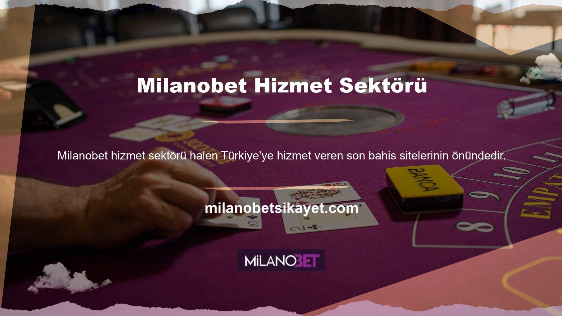 Milanobet Casino Sitesi, oyun meraklılarına sanal piyango, spor bahisleri, canlı casino ve casino bonusları dahil olmak üzere çok çeşitli hizmetler sunmaktadır